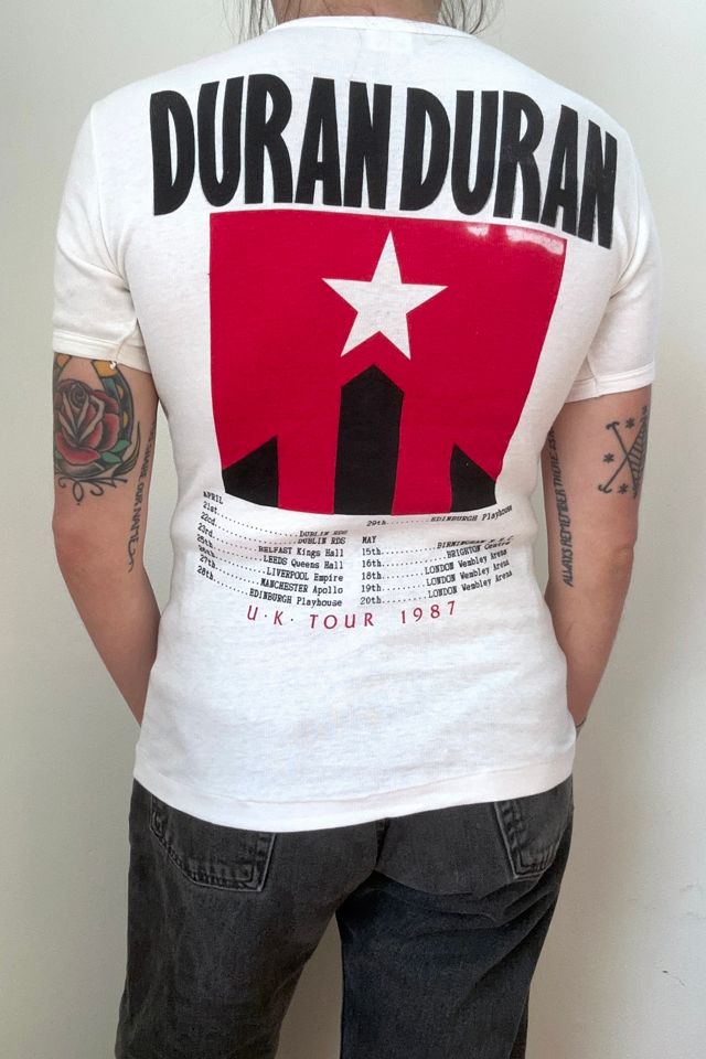Vintage 1987 Duran Duran UK Tour Tee Selected by Cherry #3