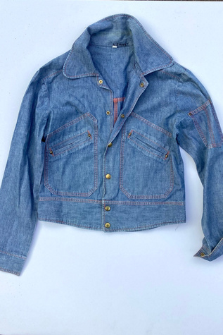 Vintage 1960s Denim Jacket Selected by Cherry