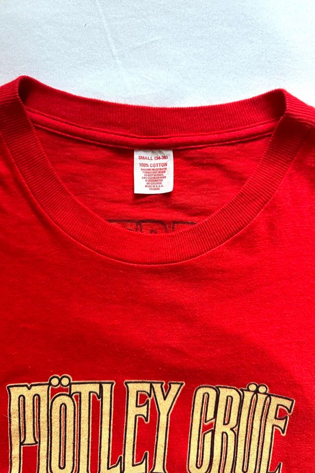 Vintage 1980s Motley Crue Theatre of Pain Tee Selected by Cherry #2