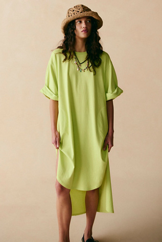 Chrissa Midi par free-est en Anguille Verte, pour femme taille: XS chez Free People
