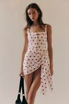 For Love & Lemons Red Dot Mini Dress