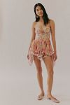 For Love & Lemons Elea Asymmetrical Mini Dress