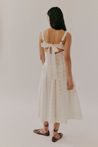 For Love & Lemons Dreamy Daisy Midi Dress