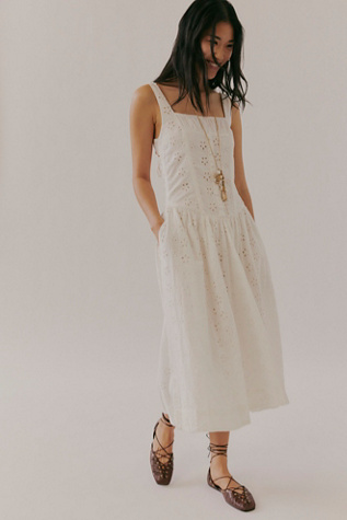 For Love & Lemons Dreamy Daisy Midi Dress