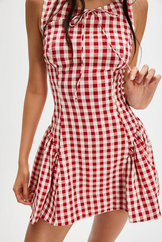 For Love & Lemons Scotch Bonnet Mini Dress