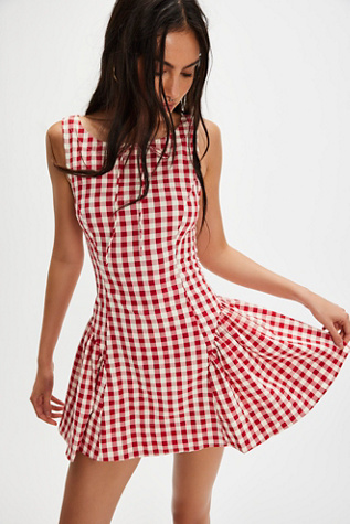 For Love & Lemons Scotch Bonnet Mini Dress