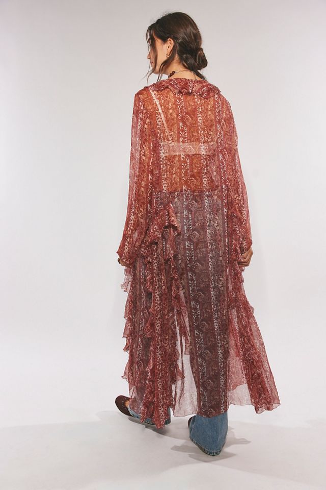 Samantha Chiffon Maxi Top #1