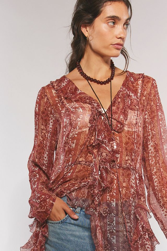 Samantha Chiffon Maxi Top #2