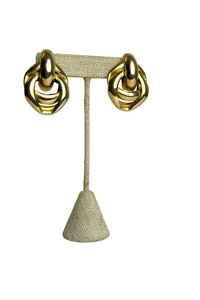 Vintage Gold Earrings Selected By Ankh By Racquel #1