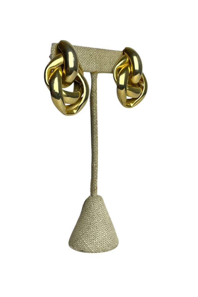Vintage Gold Earrings Selected By Ankh By Racquel #3