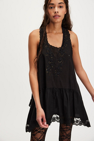 Sunset Treasure Tunic at Free People in Black, Size: XS