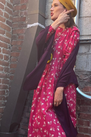 Vintage 1980s Karl Lagerfeld Poncho Shaped Scarf Selected by Personal Choice