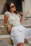 Ready To Go Lace Tee