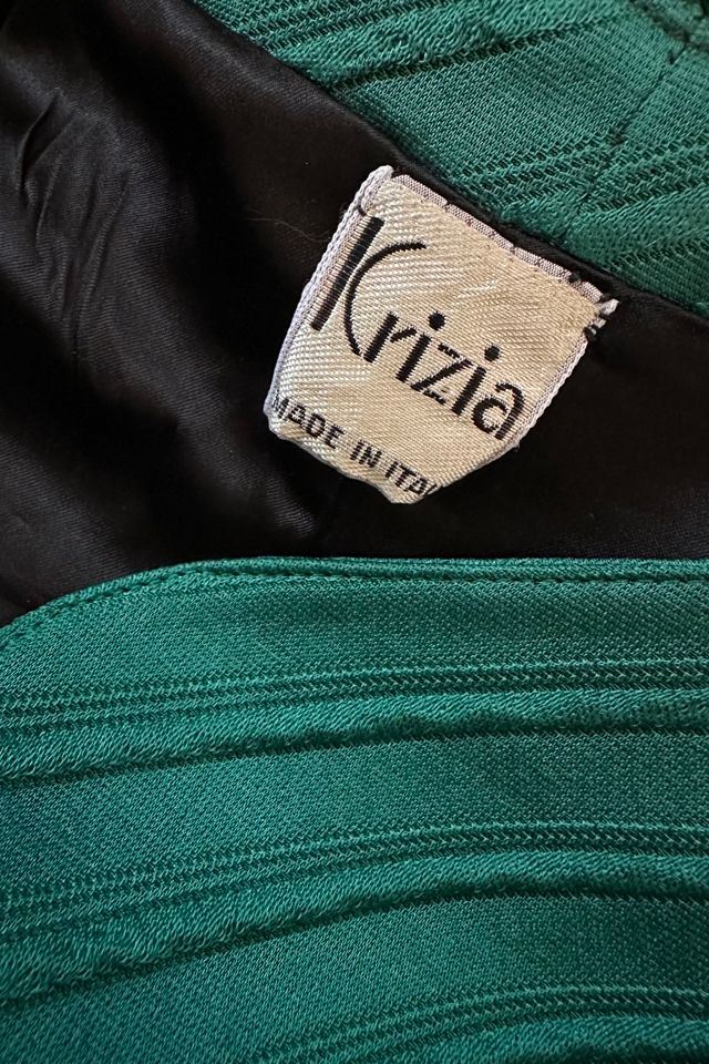 Vintage 80’s Green Krizia Bolero Selected by KA.TL.AK #2