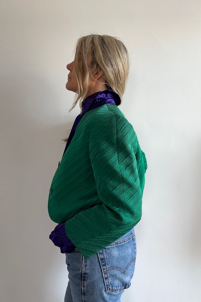 Vintage 80’s Green Krizia Bolero Selected by KA.TL.AK #3