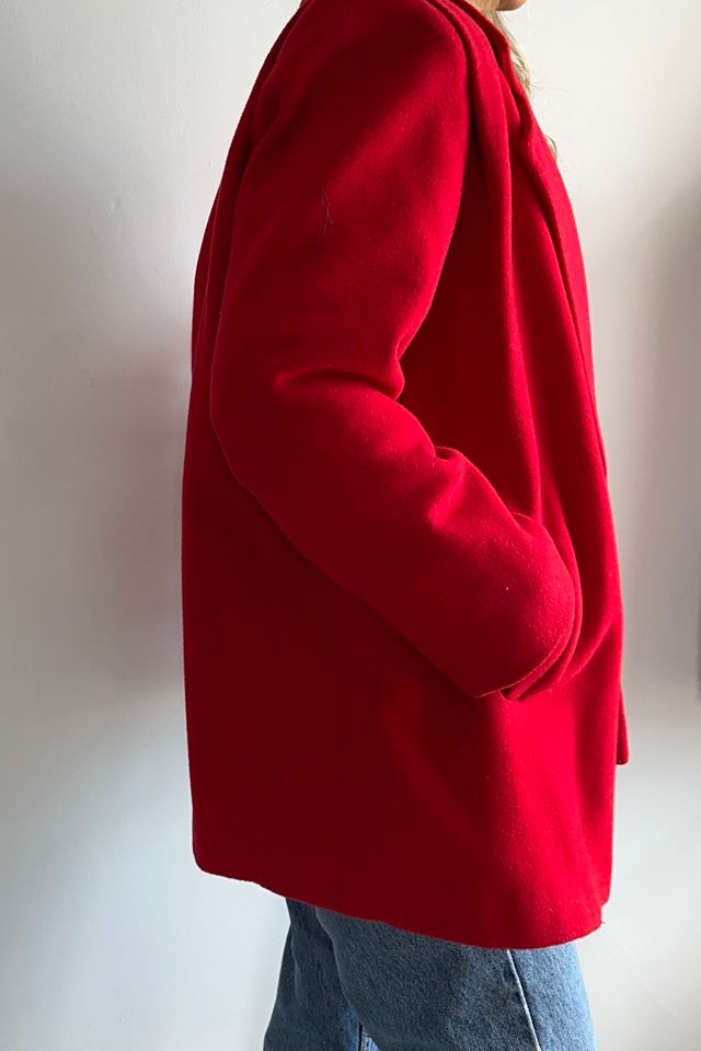 Vintage Red Wool Jacket Selected by KA.TL.AK #2