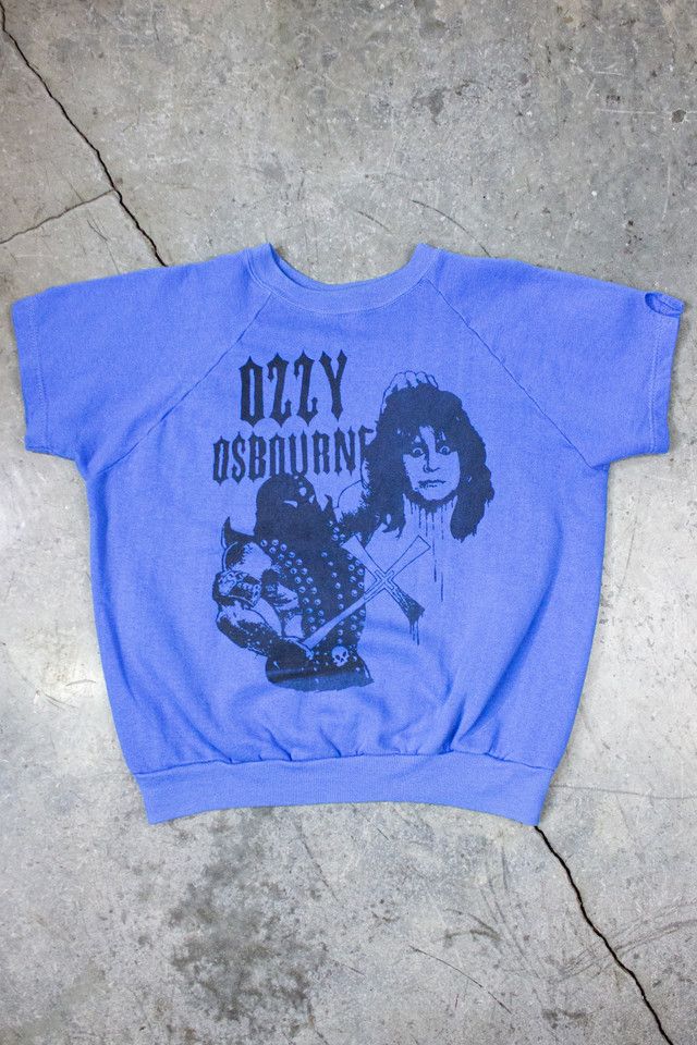 Vintage 80s Ozzy Osbourne Diary Of A Madman Concert Sweatshirt Selected by Black Shag Vintage #1