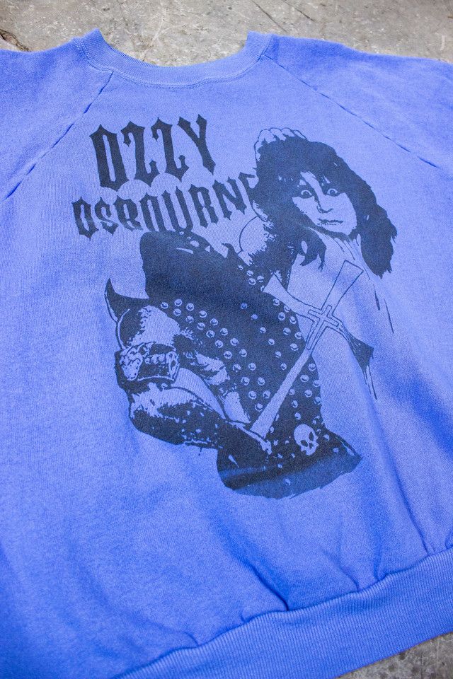 Vintage 80s Ozzy Osbourne Diary Of A Madman Concert Sweatshirt Selected by Black Shag Vintage #2