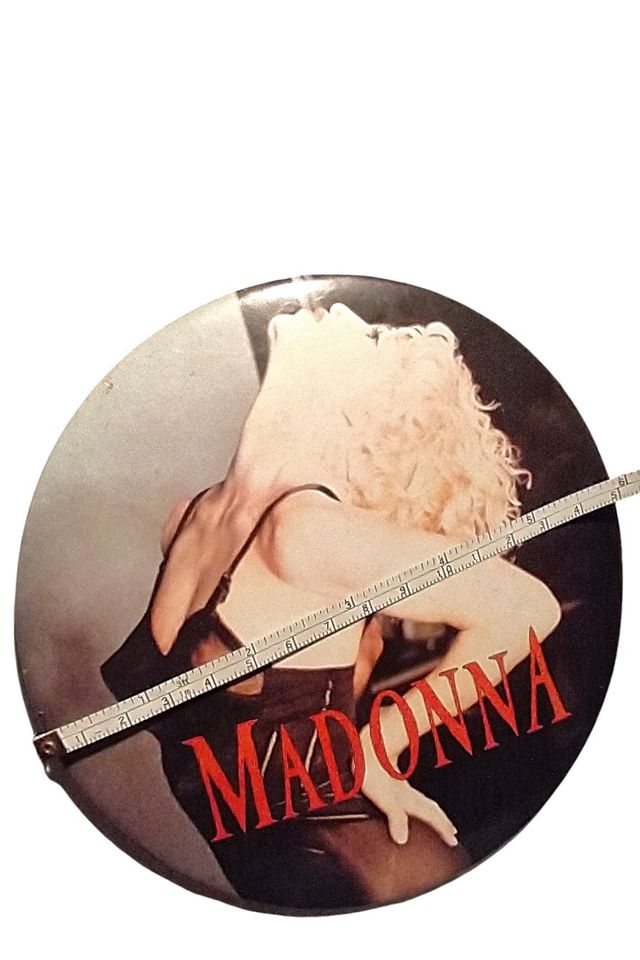 1990's Madonna Blonde Ambition Tour XLarge Pin Selected Garbage Soup #2