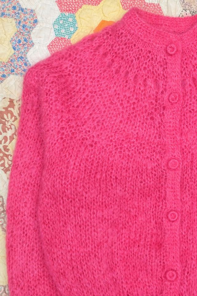 1960's Hot Pink Mohair Sweater Selected by Garbage Soup #3