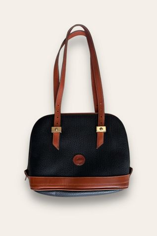 Vintage 1990's Dooney & Bourke Leather Bag Selected By Afterlife Boutique