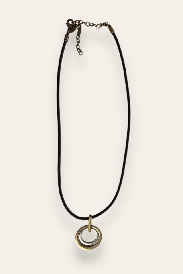 Vintage 1990's Two Tone Necklace Selected By Afterlife Boutique #1