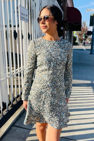 Chloe Metallic  Dress Selected by FernMerantile