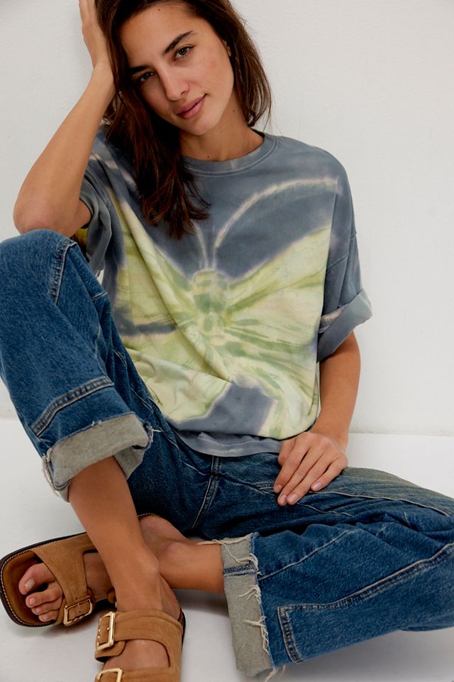 Swan Gossip Luna Moth Tee #2