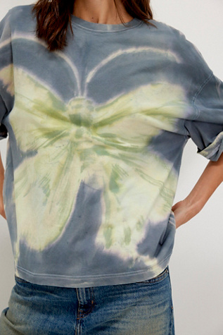 Swan Gossip Luna Moth Tee