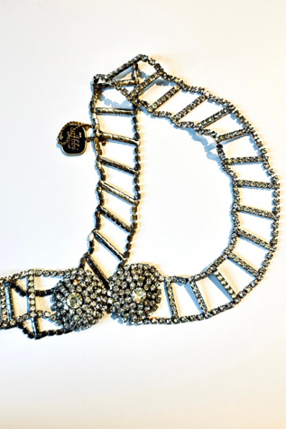 Vintage Abbé Creations Inc. Crystal Jeweled Belt Selected by Nomad Vintage