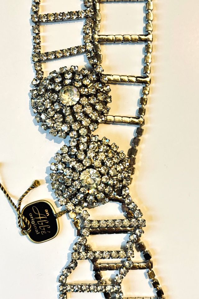 Vintage Abbé Creations Inc. Crystal Jeweled Belt Selected by Nomad Vintage #1