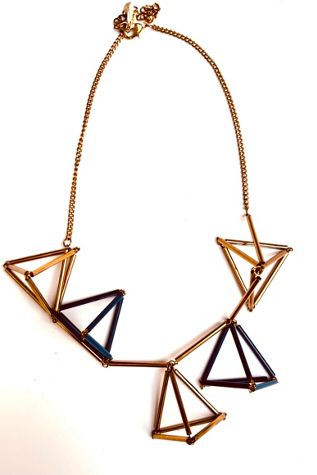 1970’s Changeable Pyramid Necklace Selected by Nomad Vintage