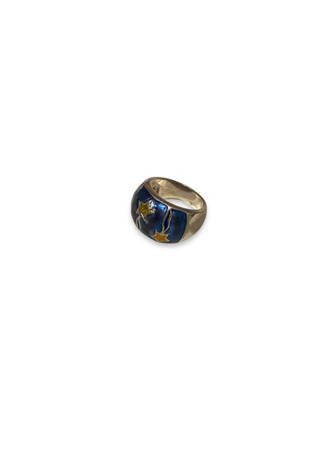 1990a Vintage Sterling Silver Shooting Star Ring Selected by BusyLady Baca & The Goods