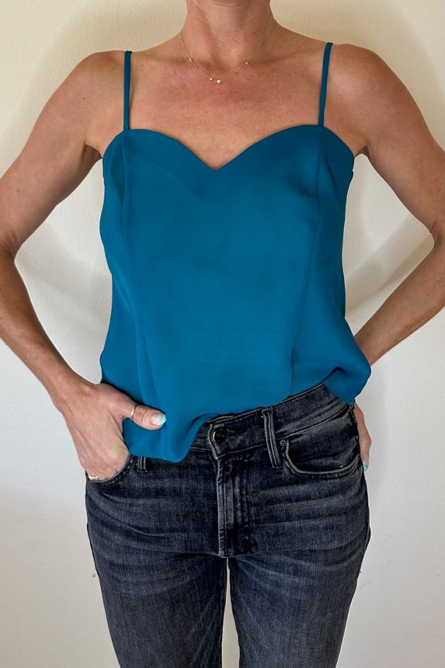 Teal Cami with Sweetheart Neckline  Selected by Picky Jane #2