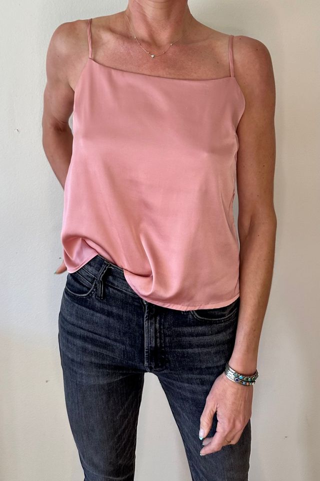 Blush Nude Satin Strappy Camisole Top Selected by Picky Jane #1