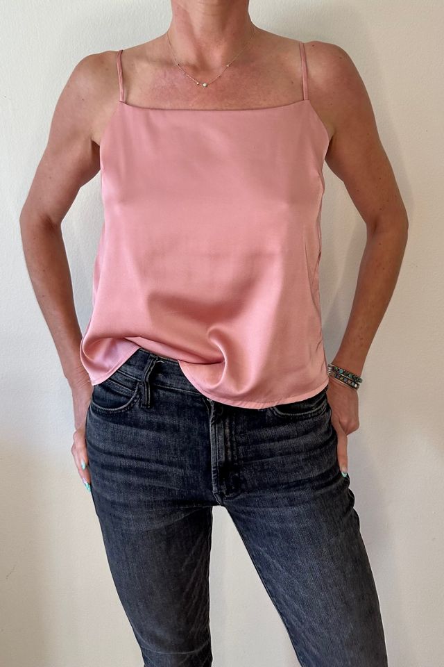 Blush Nude Satin Strappy Camisole Top Selected by Picky Jane #2