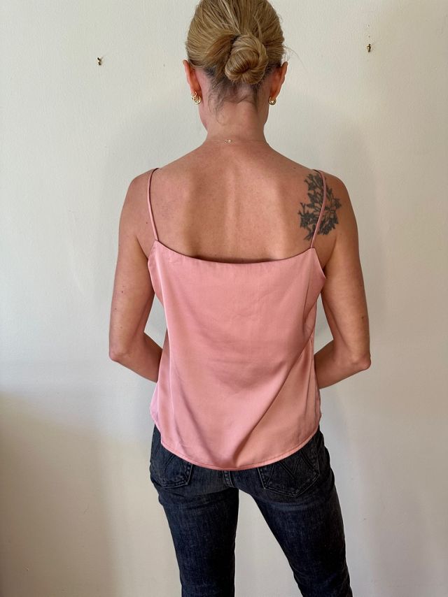 Blush Nude Satin Strappy Camisole Top Selected by Picky Jane #3