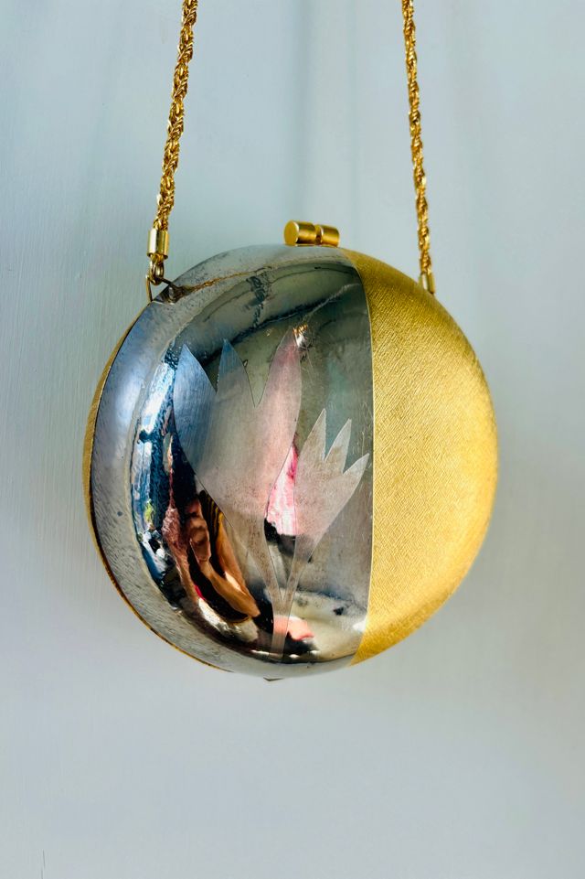 Vintage Round Metal Bag Selected by Atlantic Vintage #2