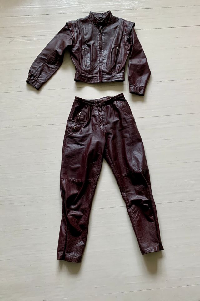 Vintage Leather Jumpsuit Selected by Atlantic Vintage #2