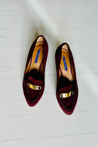 Vintage Heeled Loafer Selected by Atlantic Vintage