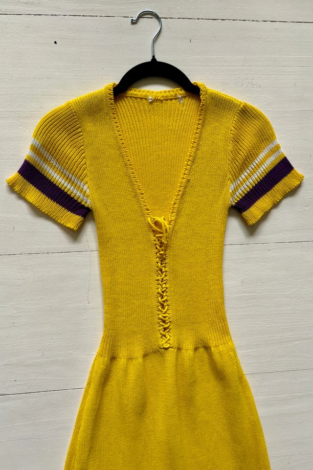 Vintage Lace Up Front Dress Selected by Atlantic Vintage #1