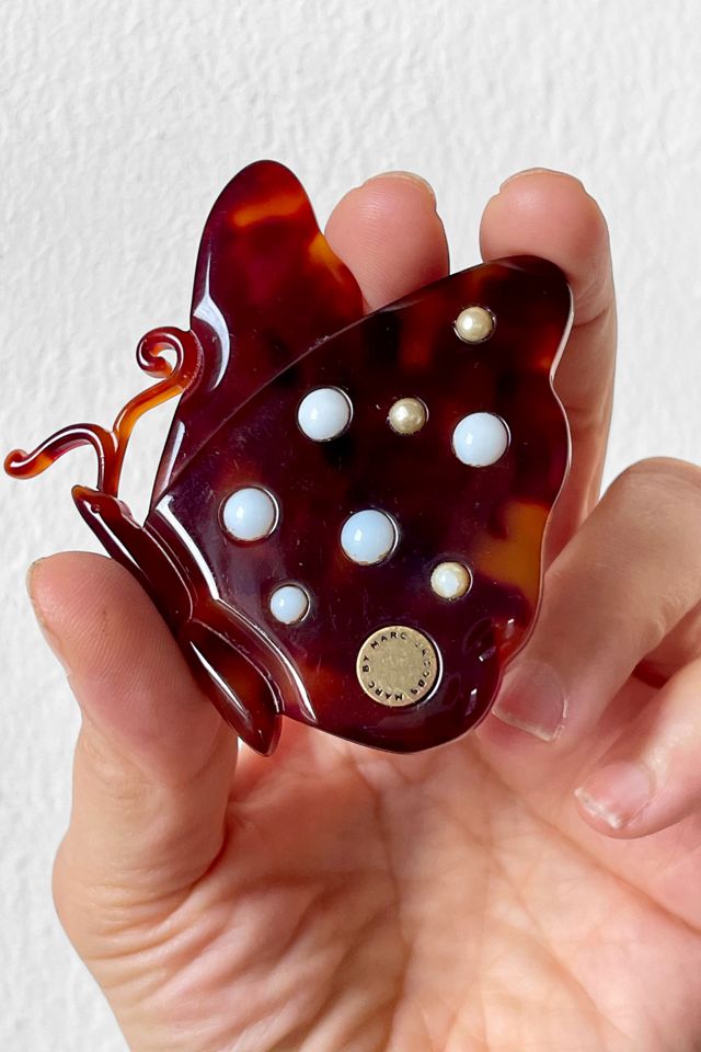 Vintage Y2K Marc Jacobs Polka Dot Butterfly Brooch Selected by MARMALADE #1