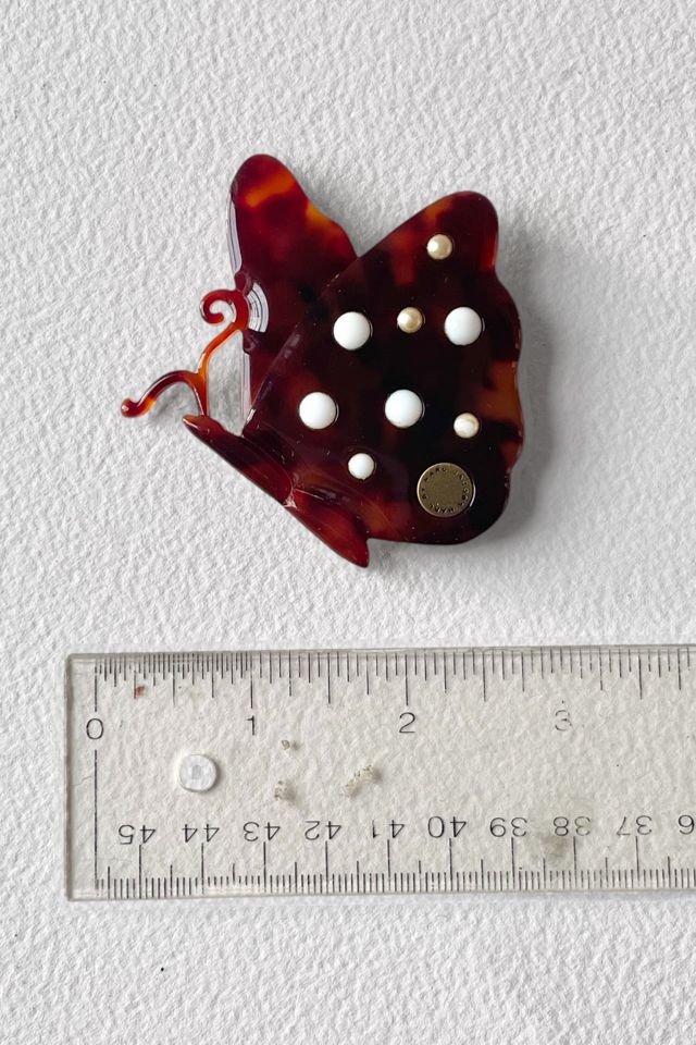 Vintage Y2K Marc Jacobs Polka Dot Butterfly Brooch Selected by MARMALADE #3