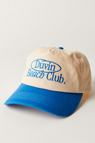 Duvin Beach Club Hat At Free People In Blue