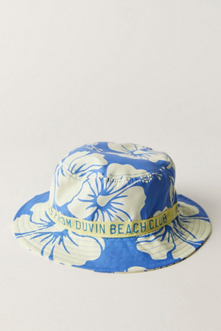 Duvin Trouble In Paradise Bucket Hat At Free People In Blue