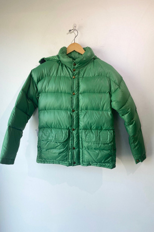 Vintage Camp 7 Green Puffer Jacket Selected by The Curatorial Dept.
