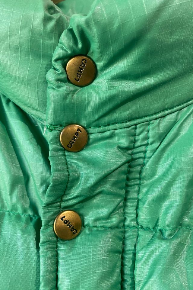 Vintage Camp 7 Green Puffer Jacket Selected by The Curatorial Dept. #1