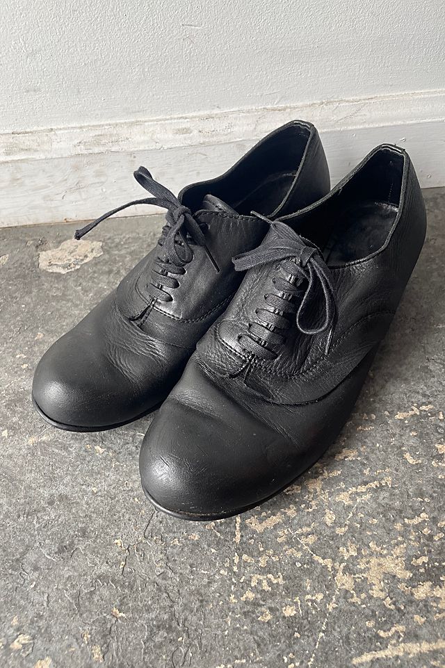 Comme des Garcon Black Leather Clown Shoes Selected by The Comme des Garcon Black Leather Clown Shoes Selected by The