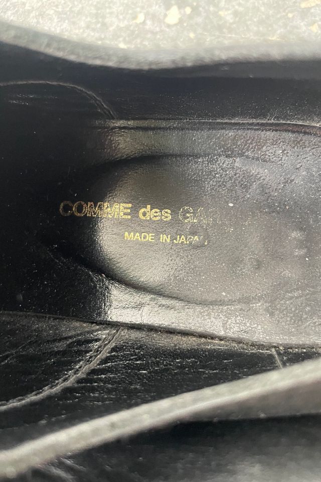 Comme des Garcon Black Leather Clown Shoes Selected by The Curatorial Dept. #3