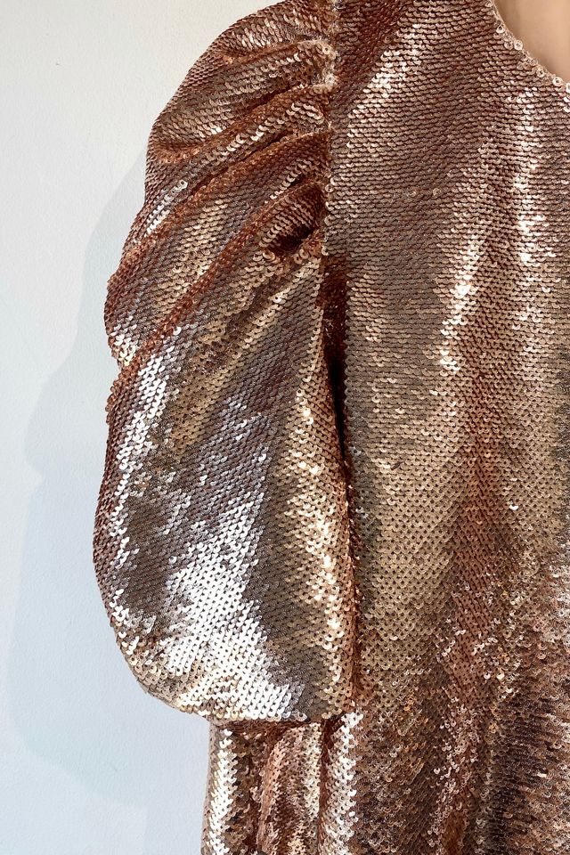 Ulla Johnson Blush Sequin Blouse Selected by The Curatorial Dept. #1